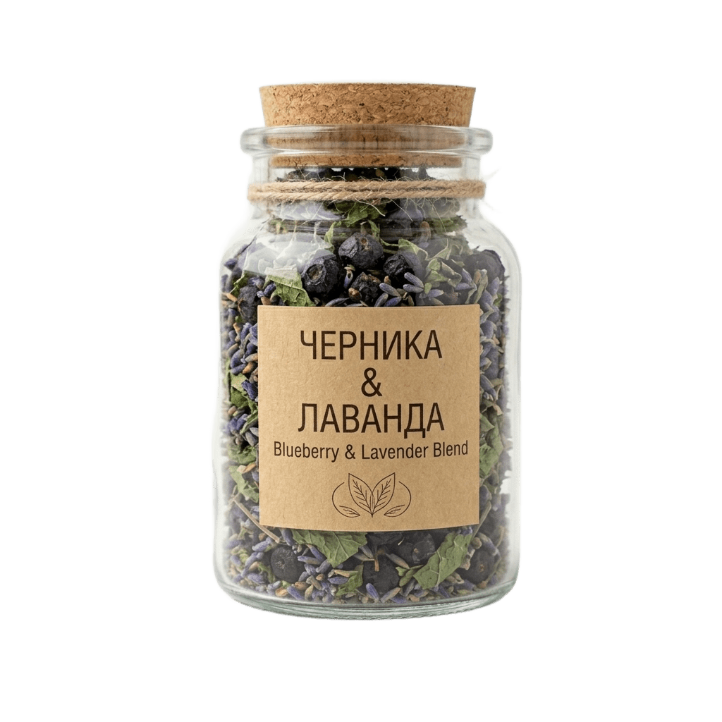 Черника и лаванда